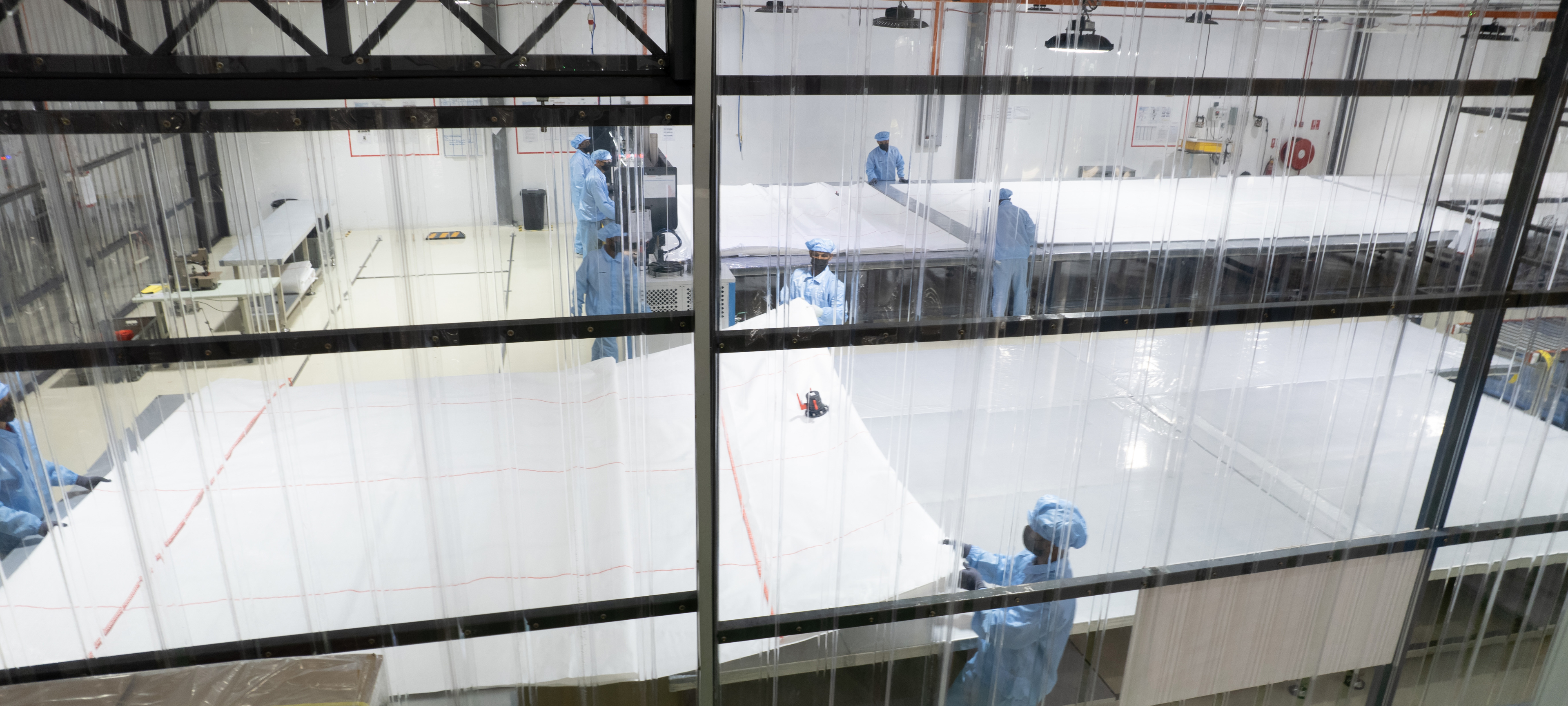 Production hall from above
